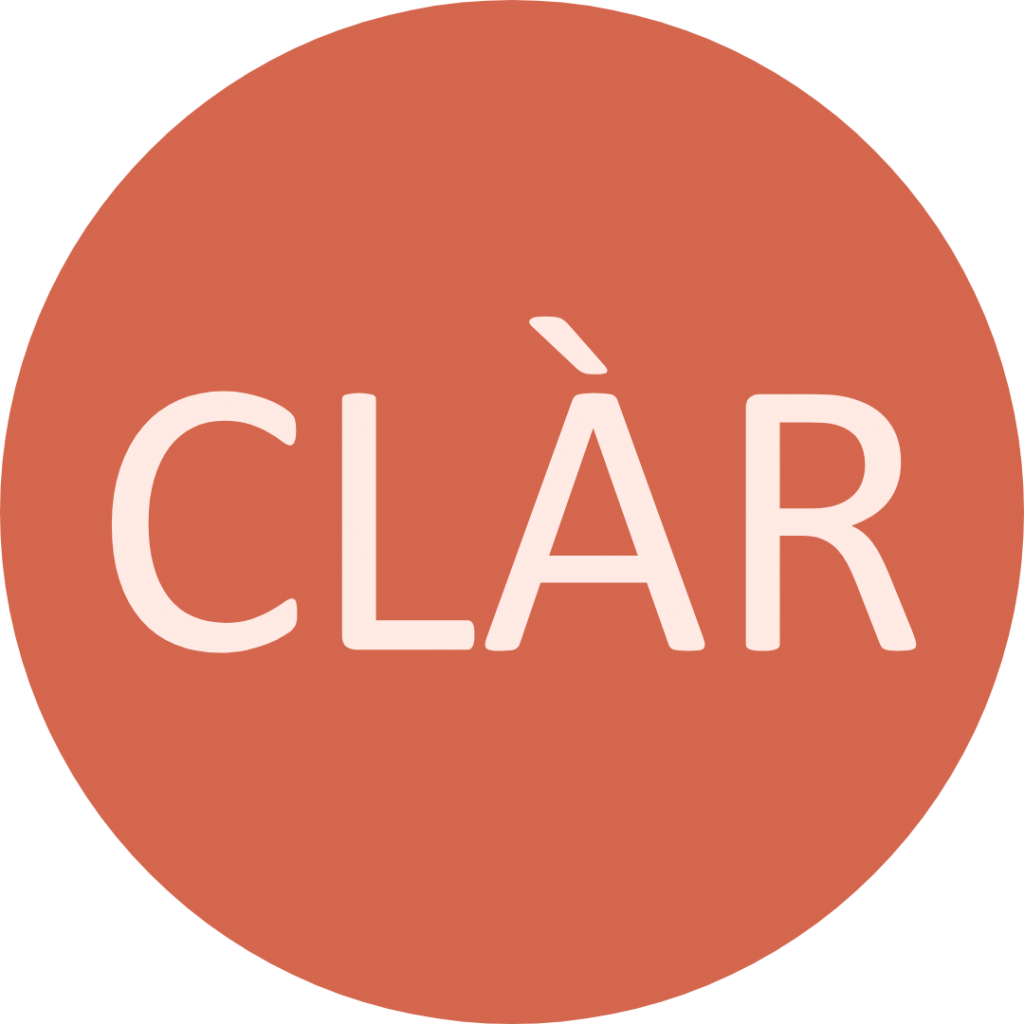 Clar - gaelic publisher logo